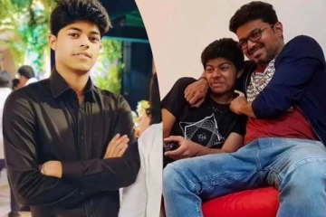 விஜய் மகன் ஜேசன் சஞ்சய்-ஆ இது!! அப்பாவையே மிஞ்சும் அழகிற்கு மாறிட்டாரே..