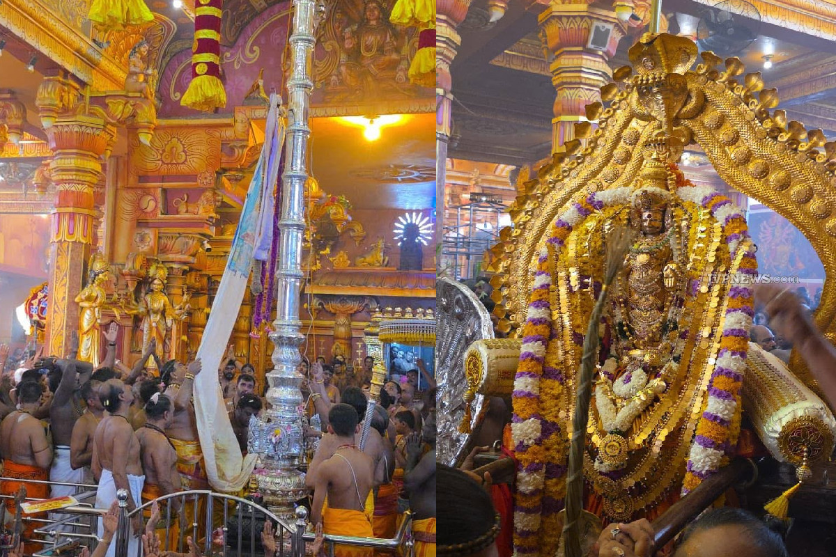 வரலாற்று பிரசித்தி பெற்ற நயினாதீவு ஸ்ரீ நாகபூசணி அம்மன் கொடியேற்றம் இன்று! | Nainativu Nagapooshani Amman Temple Festival 2026 வரலாற்று பிரசித்தி பெற்ற நயினாதீவு ஸ்ரீ நாகபூசணி அம்மன் கொடியேற்றம் இன்று! | Nainativu Nagapooshani Amman Temple Festival 2026