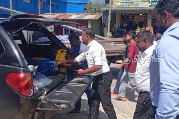 அதிக விலைக்கு விற்பனை செய்ய வைத்திருந்த சமையல் எரிவாயு கொள்கலன்கள் மீட்பு | Cooking Gas Containers Cooking Gas Containers