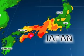 ஜப்பானில் நிலநடுக்கம் பதிவு