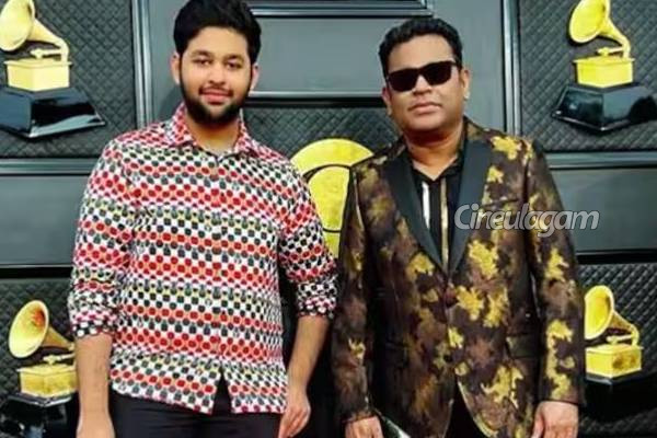 மேடையில் ஆங்கிலத்தில் பேசிய மகனை தமிழில் பேச சொல்லி கலாய்த்த ஏ.ஆர்.ரகுமான்- வைரலாகும் வீடியோ | Ar Rahman Asks His Son To Speak In Tamil