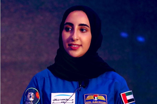 துபாயில் இருந்து விண்வெளி செல்லும் 28 வயது இளம்பெண்! | Dubai Space Noraalmatrooshi