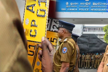 அதிகாரப்பூர்வமற்ற இலக்கத் தகடுகள் ; சாரதிகளுக்கு பொலிஸார் கடும் எச்சரிக்கை