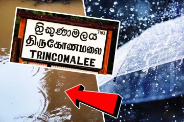 தம்பலாகாமத்தில் கனமழை...! வீடுகளுக்குள் புகுந்த வெள்ளநீர்