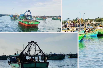 இலங்கை கடற்படையினரால் 9 இந்திய கடற்றொழிலாளர்கள் கைது