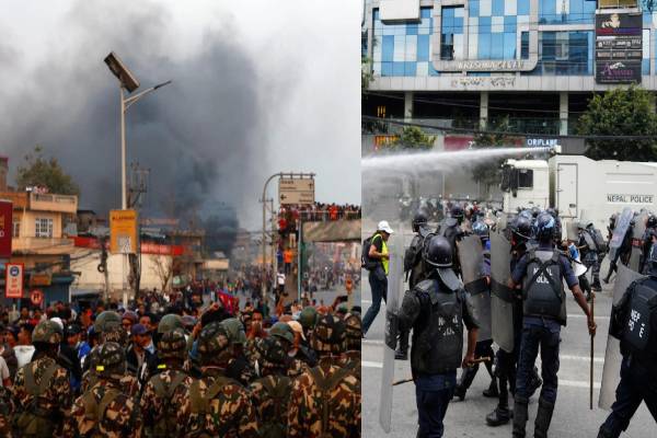 gen z protest against nepal social media ban