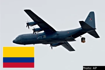 110 ராணுவ வீரர்களுடன் பறந்த விமானம் தரையில் விழுந்து விபத்து: கொலம்பியாவில் பரபரப்பு