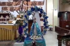 மலையகத்தில் சுகாதார நடைமுறைகளை பின்பற்றி நத்தார் பண்டிகை ஆராதனை