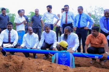 திருகோணமலையில் சுத்தமான குடிநீர் விநியோக திட்டத்தை ஆரம்பித்து வைத்தார் ஜீவன் (Photos)