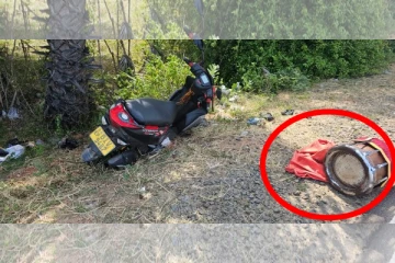 திருமண வீட்டுக்கு சென்றுகொண்டிருந்தவர் விபத்தில் படுகாயம்