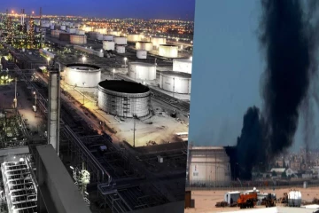 குவைத்தில் பற்றியெரியும் முக்கிய எண்ணெய் சுத்திகரிப்பு ஆலை! ஆளில்லா விமானத்தில் ட்ரோன் தாக்குதல்