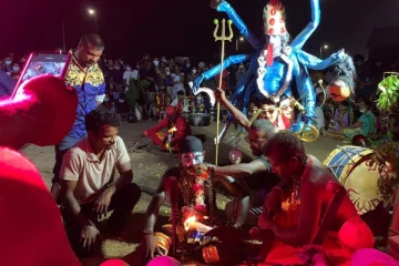 காலிமுகத்திடலில் பரபரப்பாகும் காளியின் திடீர் அவதாரம்