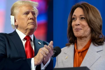 டொனால்ட் ட்ரம்ப்பை விட கமலா ஹரிஸ் முன்னிலை !