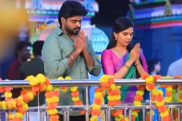 Pandian Stores 2: கோவிலில் மீனாவிடம் மாட்டிக் கொண்ட சரவணன்... மயிலு வாழ்க்கை என்னவாகும்?