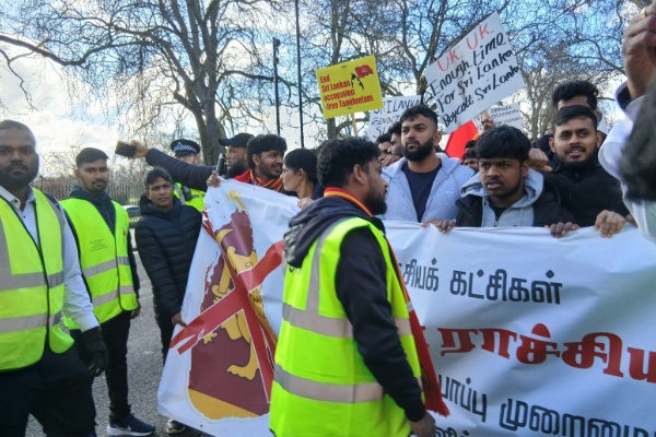 இலங்கையருக்காக லண்டனில் போராட்டத்தில் குதித்த புலம்பெயர் தமிழர்கள் | Diaspora Tamils Protest In London For Sri Lankans