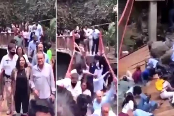 புதிய மேம்பாலம் திறப்பு விழாவின்போது ஏற்பட்ட பாரிய அசம்பாவிதம்!