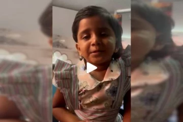 யாருமா நீ?..வானொலியில் கேட்கும் பாடலுக்கு கீயூட் எக்பிரஷன் கொடுக்கும் சுட்டி குழந்தை! வைரல் காணொளி