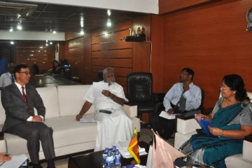 தென் கொரியாவிற்கான நேரடி ஏற்றுமதித் திட்டம் - தென் கொரிய தூதுவருடன் டக்ளஸ் ஆய்வு!
