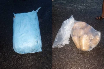 யாழில் கடற்கரை பகுதியில் மீட்கப்பட்ட மர்ம பொதி(Photos)