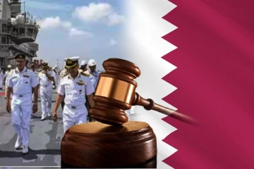 இஸ்ரேலுக்கு உளவுச்செய்தி அனுப்பிய 8 இந்தியர்கள் விவகாரம் : தீர்ப்பை மாற்றியமைத்த கட்டார்