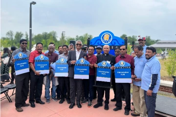 தமிழர் தாயகத்தின் பெயரில் கனடாவில் திறந்துவைக்கப்பட்ட பூங்கா(Photos)