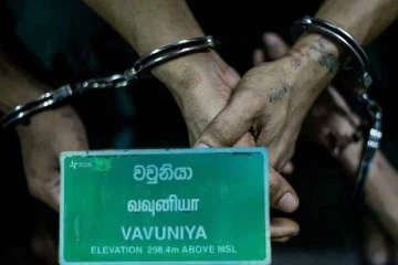 வவுனியாவில் சோதனைக்கு உட்படுத்தப்பட்ட கூலர் ரக வாகனம்: இருவர் கைது