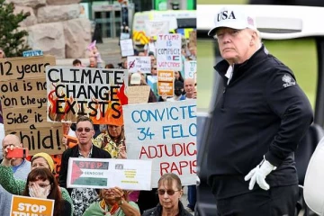 ட்ரம்பிற்கு எதிராக ஸ்கொட்லாந்து முழுவதும் போராட்டத்தில் இறங்கிய மக்கள்: காரணம் என்ன?