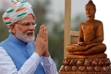 இந்தியாவின் வளர்ச்சிக்கு புத்தர் மந்திரமே காரணம் - பிரதமர் மோடி..!