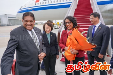 சீனாவைச் சென்றடைந்த பிரதமர் ஹரிணி!