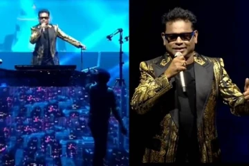 மேடையிலேயே ஏ ஆர் ரகுமானை அசிங்கப்படுத்திய போலிசார்!! அதிர்ச்சியில் கொந்தளிக்கும் ரசிகர்கள்..