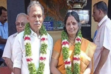 நண்பருக்கு பெண் பார்க்க சென்ற போது மலர்ந்த காதல்! 78 வயதில் திருமணம் செய்து கொண்ட தாத்தா