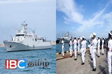 கொழும்பு துறைமுகத்திற்கு விரைந்த வெளிநாடொன்றின் கடற்படை கப்பல்