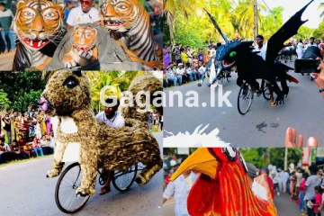 මෙහෙම වෙනස් විදිහට කරපු ලස්සන පෙරහැරක් මීට කලින් දැකලා තියෙනවද..? මේ ඡායාරූප පෙළ දැක්කොත් පුදුම වෙයි - (PHOTOS)