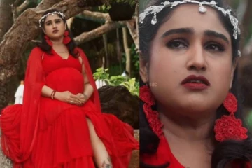 கர்ப்பத்தோடு பாட்டு பாடிய வனிதா!! கலாய்த்து தள்ளும் நெட்டிசன்கள்...