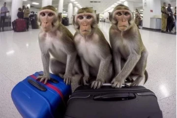 Fake Check சீனாவுக்கு ஏற்றுமதியாகும் இலங்கை குரங்குகளின் செல்பி வைரல் (Video)