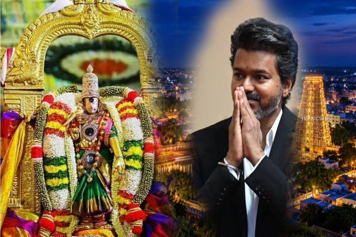 17 ஆண்டுகளுக்கு பின் மதுரை மீனாட்சி அம்மனுக்கு குடமுழுக்கு; முதலமைச்சர் விஜய் நெகிழ்ச்சி! | Madurai Meenakshi Amman Maha Kumbabishekam