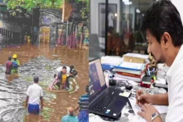 வெள்ளத்தில் மிதக்கும் மதுரை.., நள்ளிரவிலும் ஆய்வு செய்த துணை முதலமைச்சர் உதயநிதி