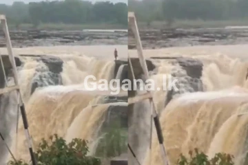 දැරියක් සිය දිවි නසා ගැනීමට දිය ඇල්ලකින් පහලට පනි - දර්ශන සහිතයි (VIDEO)