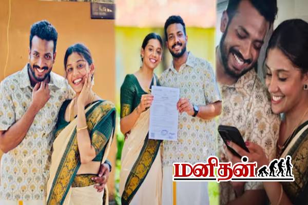 இவ்வளவு எளிமையா? சத்தமே இல்லாமல் காதலரை கரம்பிடித்த பாடகி | Singer Arya Dayal Wedding Photos