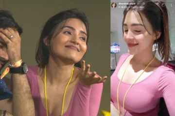 கழுத்தில் இருப்பது தாலியா? CSK போட்டியில் வைரல் ஆன நடிகை தர்ஷனா விளக்கம்