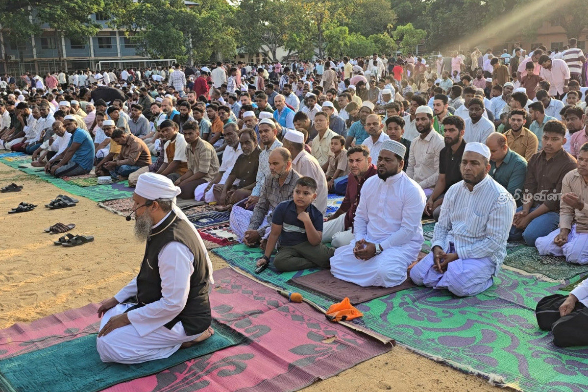 நாடளாவிய ரீதியில் இடம்பெற்ற ஹஜ் பெருநாள் தொழுகை.. | Hajj Eid Prayer