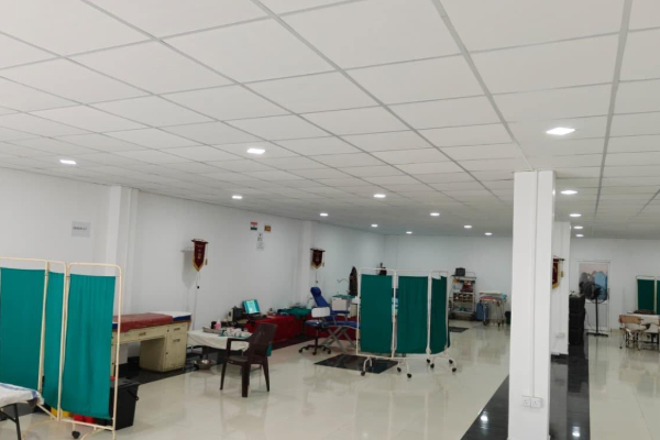 கண்டியில் இந்தியாவால் அமைக்கப்பட்ட கள மருத்துவமனை! | Field Hospital Set Up By India In Kandy