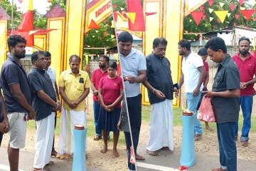 இராணுவ முகாம் முன்பாக நடைபெற்ற மாவீரர் நிகழ்வு (Photos)