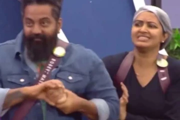 முத்தம் கேட்டு வற்புறுத்திய ராபர்ட் மாஸ்டர்! பதற்றத்தில் கையெடுத்து கும்பிட்டு காலில் விழ சென்ற ரச்சிதா