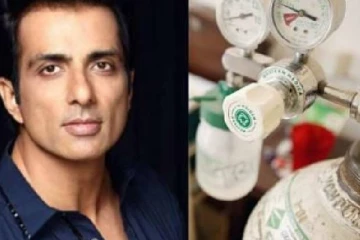 கொரோனா நோயாளிகளுக்காக 10 ஆக்சிஜன் சிலிண்டர்களை இலவசமாக வழங்கினார்  சோனு சூட்