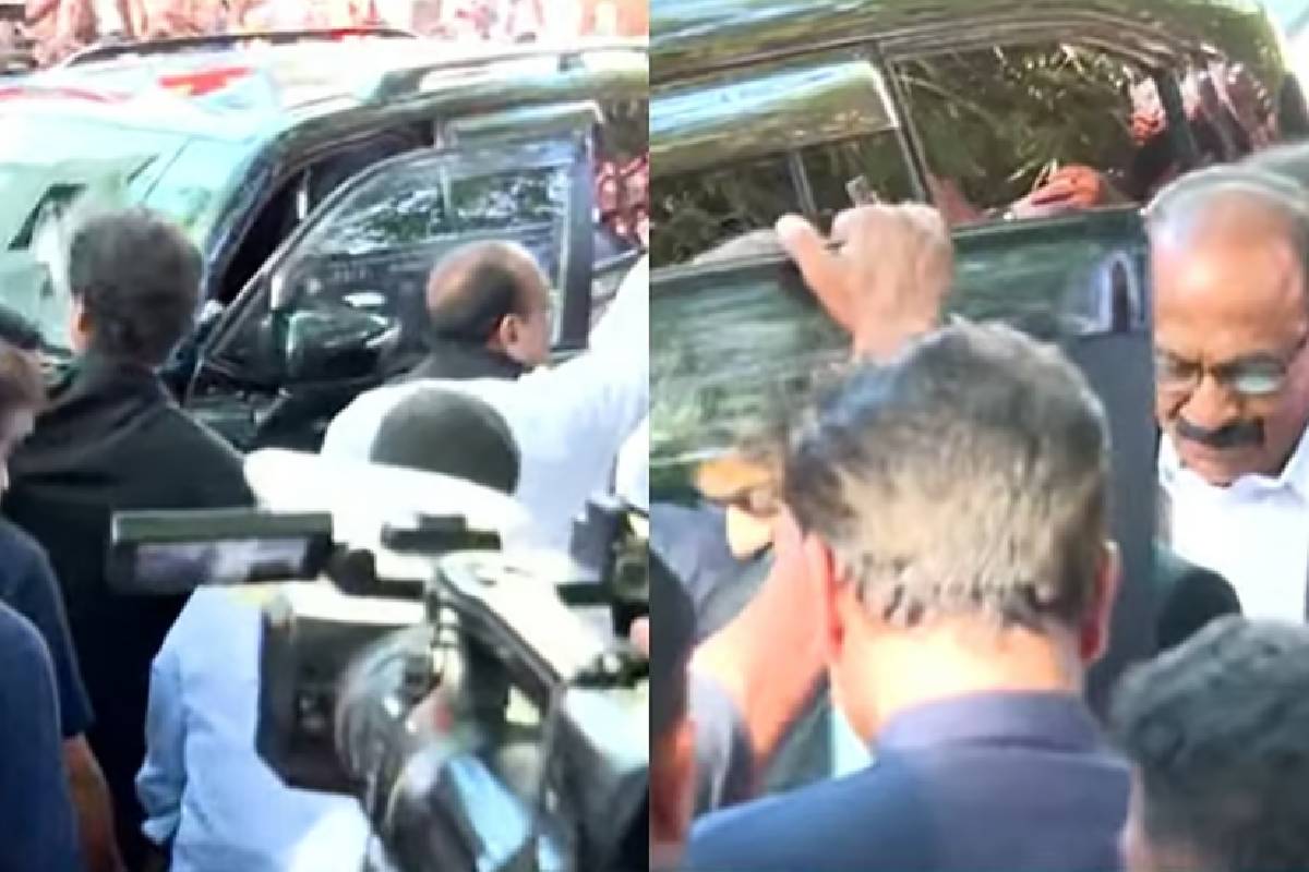 வைகோவை சந்தித்த விஜய்! வீட்டின் வாசலுக்கு வந்த வழியனுப்பினார் | Vijay Meets Vaiko Video