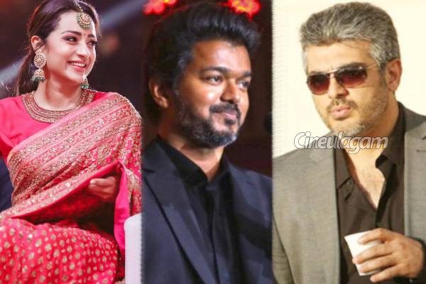 போனில் யார் யார் நம்பரை என்ன பெயரில் Save செய்துள்ளேன்- அஜித், விஜய்க்கு என்ன பெயர், ஓபனாக கூறிய த்ரிஷா | Actress Trisha About Top Actors