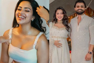 திருமணமாகி 2 மாதத்தில் கர்ப்பம்!! 6 மாதத்தில் கையில் குழந்தை!! நடிகை அமலா பால்..