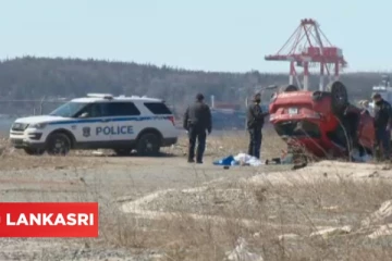 கனடாவில் சாலையை விட்டு வெளியில் சென்ற கார்! உள்ளிருந்த ஓட்டுனருக்கு நேர்ந்த சோகம்