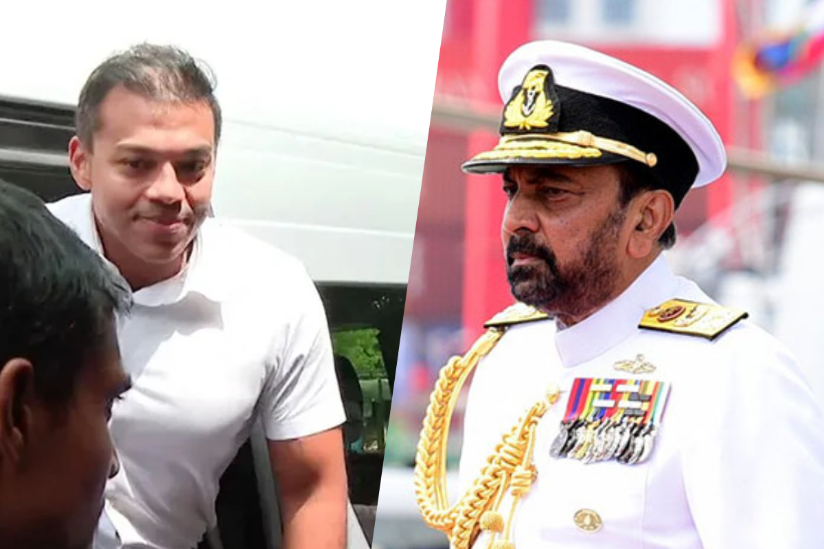 மகிந்தவின் மகனின் கடற்படை வழக்கு! விசாரணையை தவிர்த்த கடற்படை தளபதி | Ex Commander Of The Navy Misses Ciaboc Appearance மகிந்தவின் மகனின் கடற்படை வழக்கு! விசாரணையை தவிர்த்த கடற்படை தளபதி | Ex Commander Of The Navy Misses Ciaboc Appearance